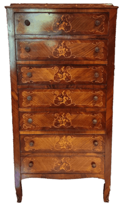 French Marquetry Chest of Drawers