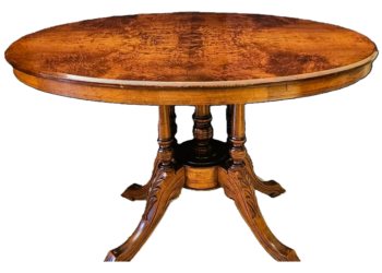Victorian oval occasional table