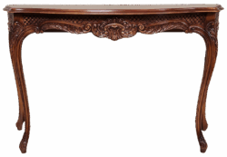 Hand-Carved Console table